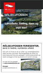 Mobile Screenshot of maalselvfossen.no